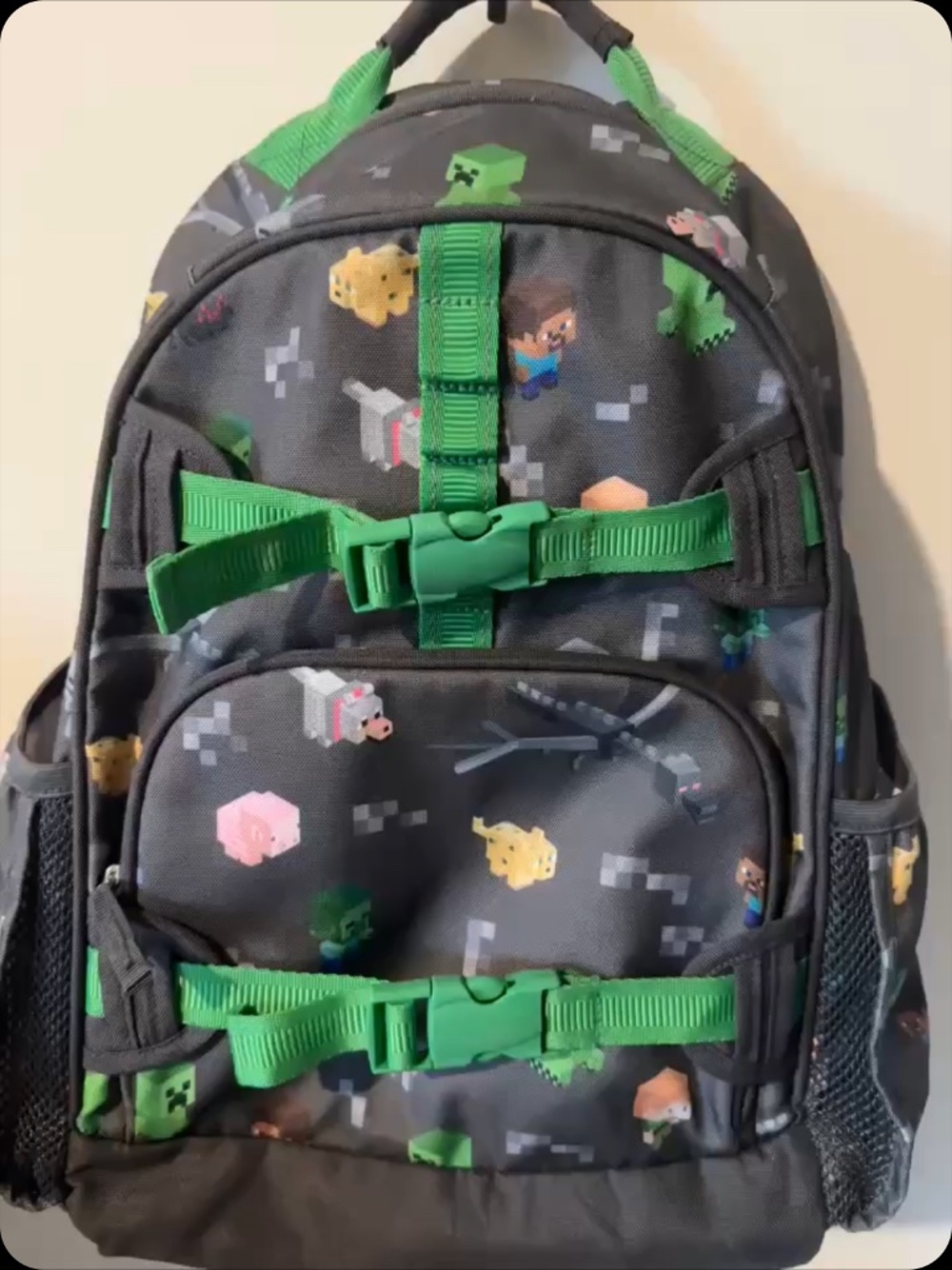 PBK Minecraft Backpack & Lunch Bag